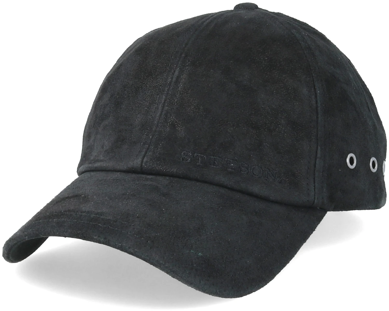 Baseball Cap Pigskin Black Adjustable - Stetson 1 Baseball Cap Pigskin Black Adjustable - Stetson