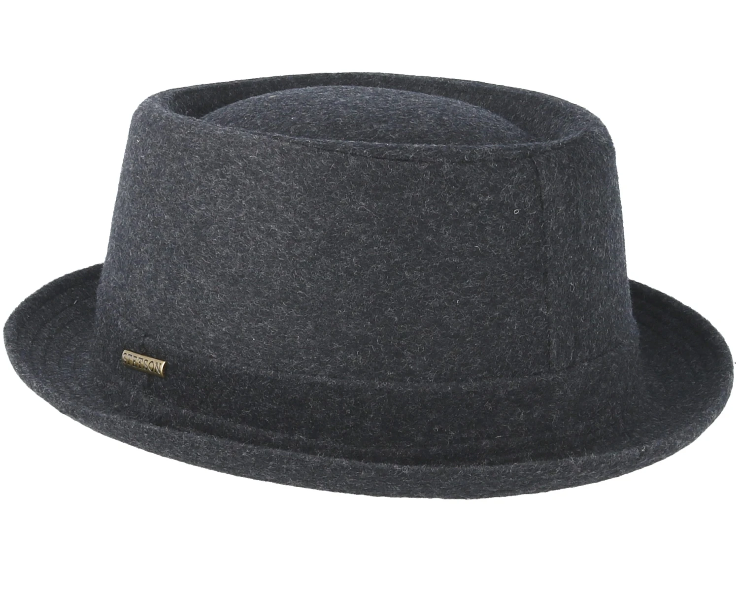 Wool Grey Pork Pie - Stetson 2 Wool Grey Pork Pie - Stetson - Image 2