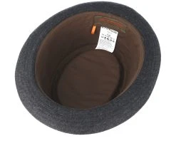 Wool Grey Pork Pie - Stetson 7 Wool Grey Pork Pie - Stetson -Fashion Hat Discount Store 4043898794893 4