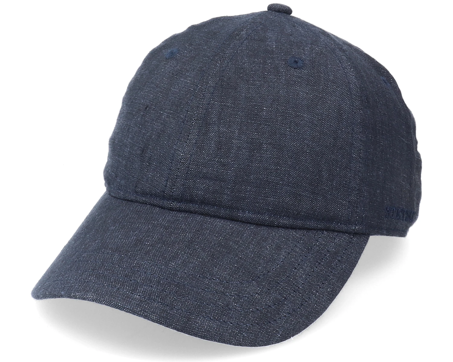 Baseball Linen Navy Dad Cap - Stetson 1 Baseball Linen Navy Dad Cap - Stetson