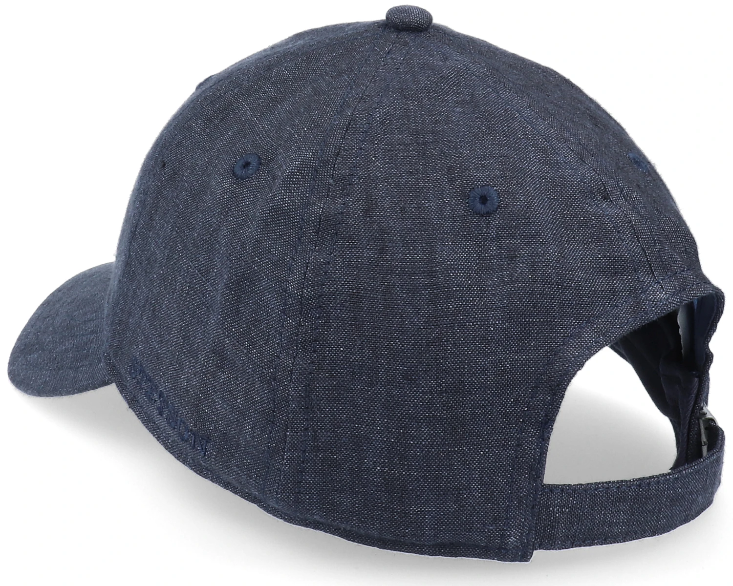 Baseball Linen Navy Dad Cap - Stetson 2 Baseball Linen Navy Dad Cap - Stetson - Image 2