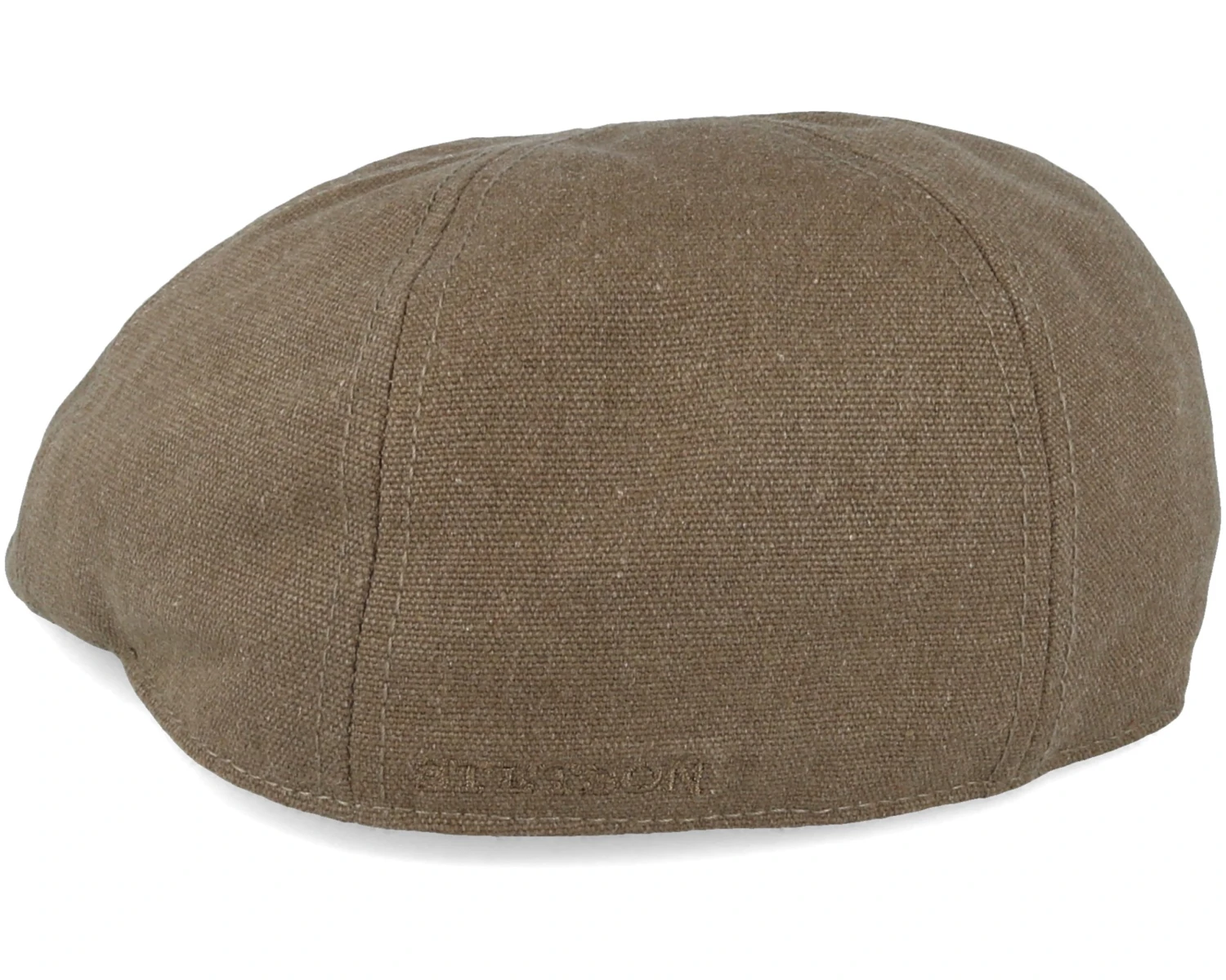 Texas Canvas Olive Flatcap - Stetson 2 Texas Canvas Olive Flatcap - Stetson - Image 2