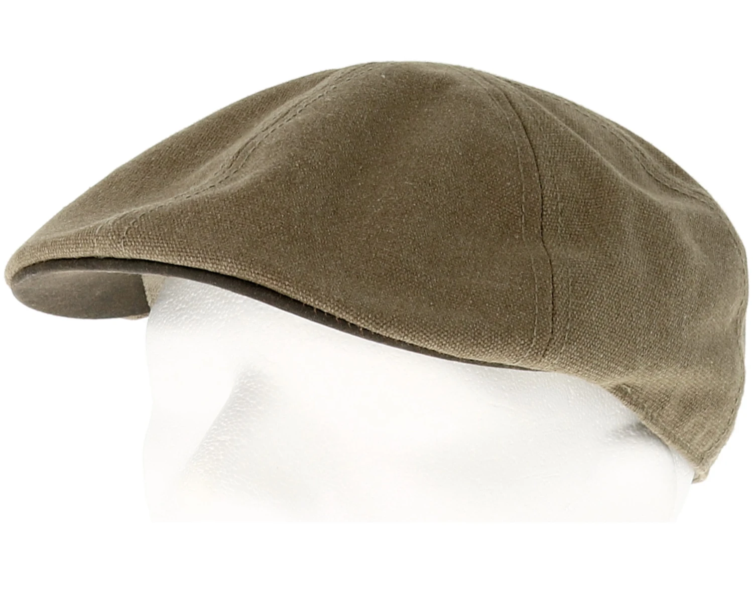 Texas Canvas Olive Flatcap - Stetson 5 Texas Canvas Olive Flatcap - Stetson - Image 5