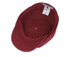 Hatteras Delave Organic Cotton Red Flat Cap - Stetson 8 Hatteras Delave Organic Cotton Red Flat Cap - Stetson -Fashion Hat Discount Store 4043898881265 4