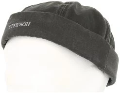 Docker Co/Pe Black Short Beanie - Stetson -Fashion Hat Discount Store 4043898881692 3