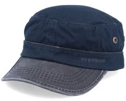Cap Cotton Navy/Black Army - Stetson