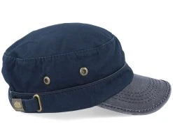 Cap Cotton Navy/Black Army - Stetson -Fashion Hat Discount Store 4043898883153 3