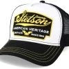 American Heritage White/Black Trucker - Stetson