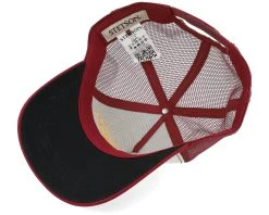 American Heritage White/Maroon Trucker - Stetson -Fashion Hat Discount Store 4043898886680 5