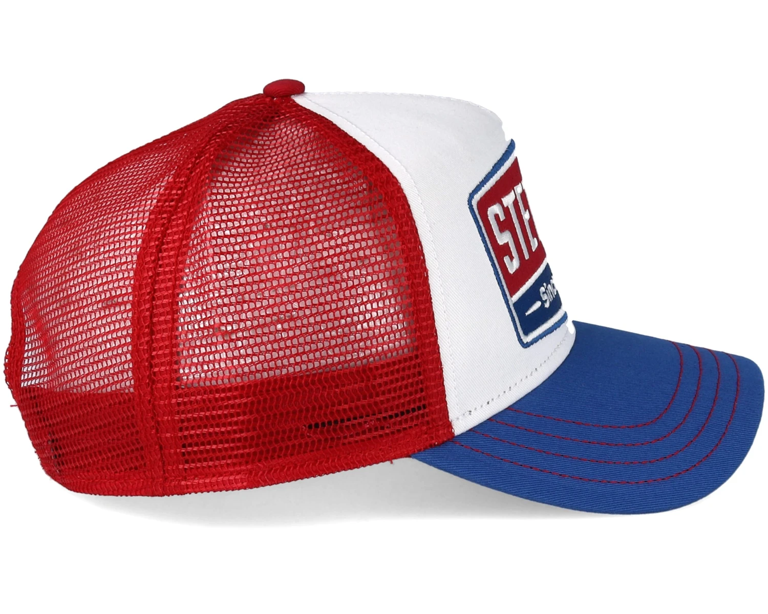 Gasoline White/Red/Royal Trucker - Stetson 3 Gasoline White/Red/Royal Trucker - Stetson - Image 3