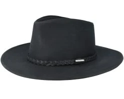 Buffalo Leather Black Western - Stetson