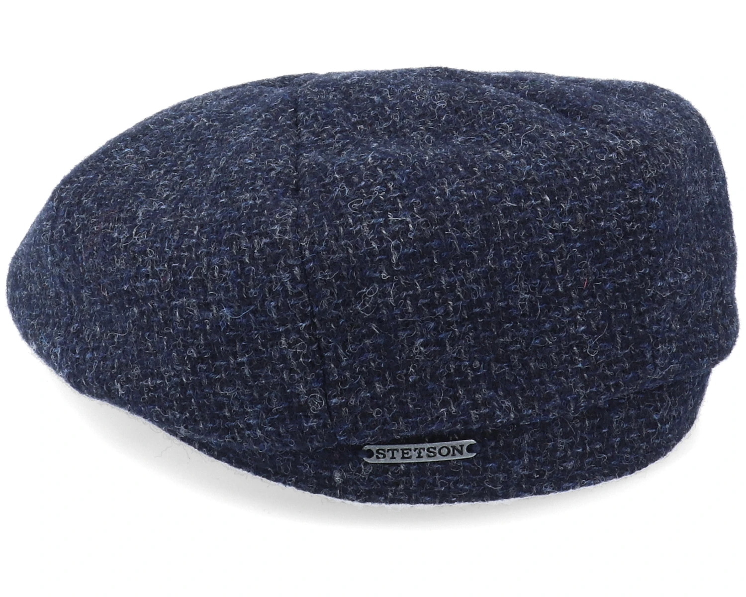 Hatteras Wool Navy Flat Cap - Stetson 2 Hatteras Wool Navy Flat Cap - Stetson - Image 2
