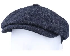 Hatteras Wool Navy Flat Cap - Stetson 9 Hatteras Wool Navy Flat Cap - Stetson -Fashion Hat Discount Store 4043898899017 5
