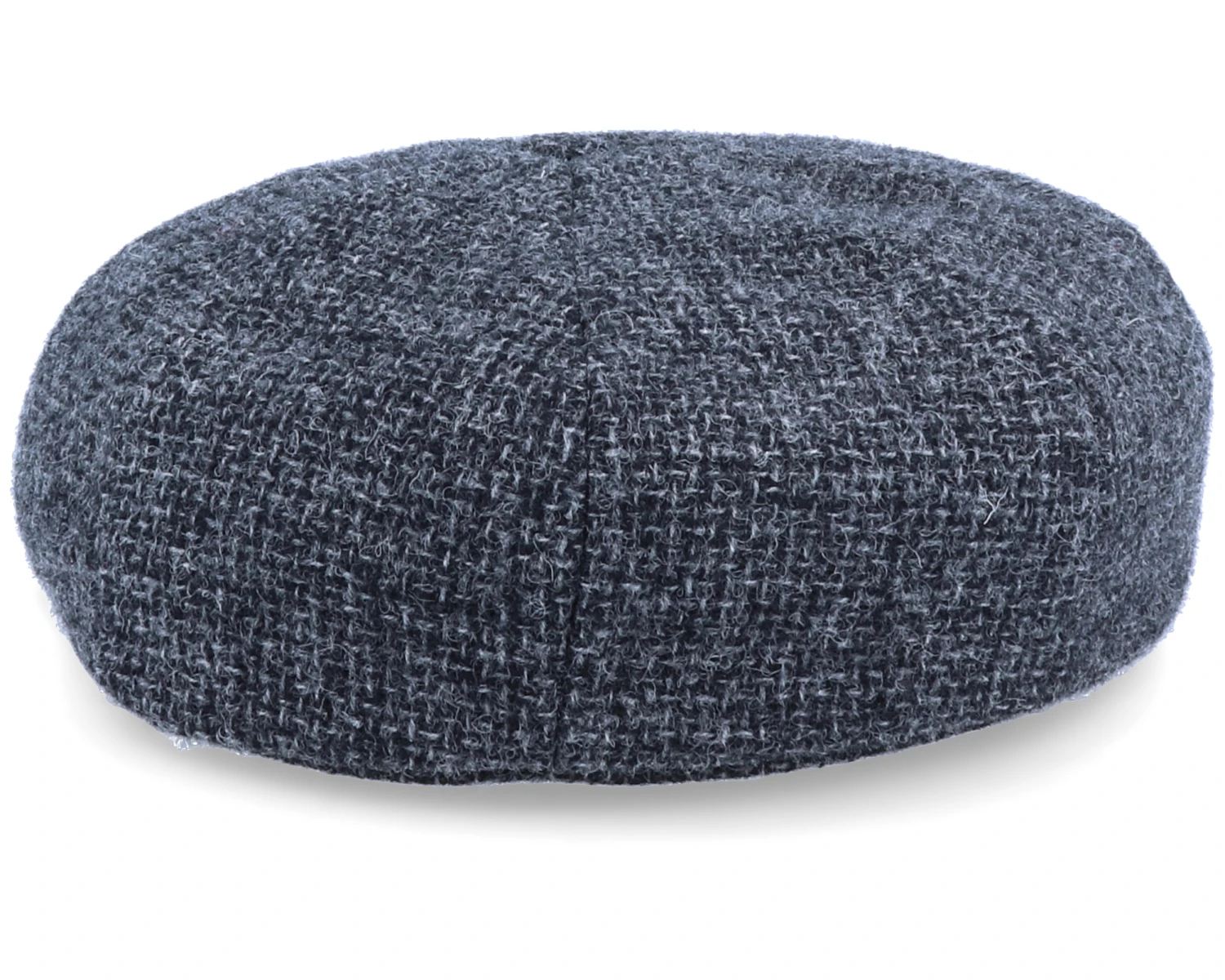 Hatteras Wool Heather Black Flat Cap - Stetson 2 Hatteras Wool Heather Black Flat Cap - Stetson - Image 2