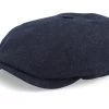 6-Panel Cap Virgin Wool/Cashmere Heather Black Flat Cap - Stetson