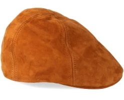 Texas Goat Suede Light Brown Flat Cap - Stetson -Fashion Hat Discount Store 4043898902953 3