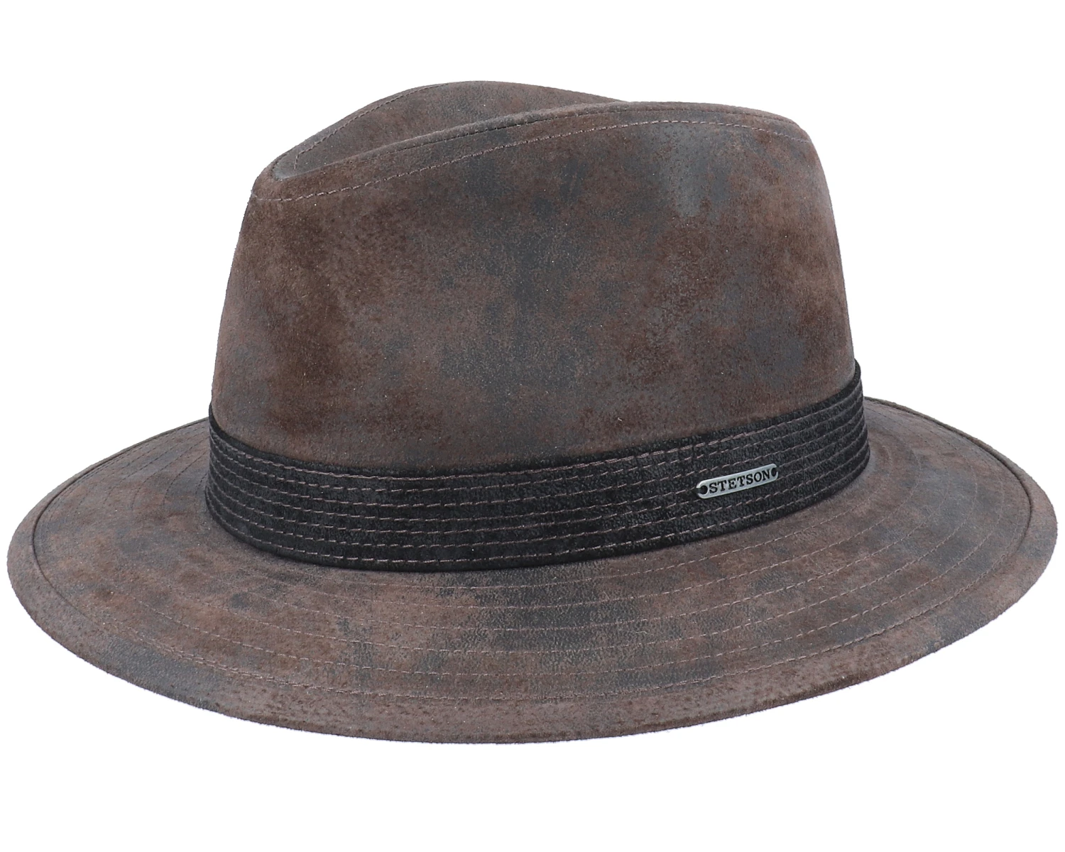 Tller Pigskin Brown Hat - Stetson 1 Tller Pigskin Brown Hat - Stetson