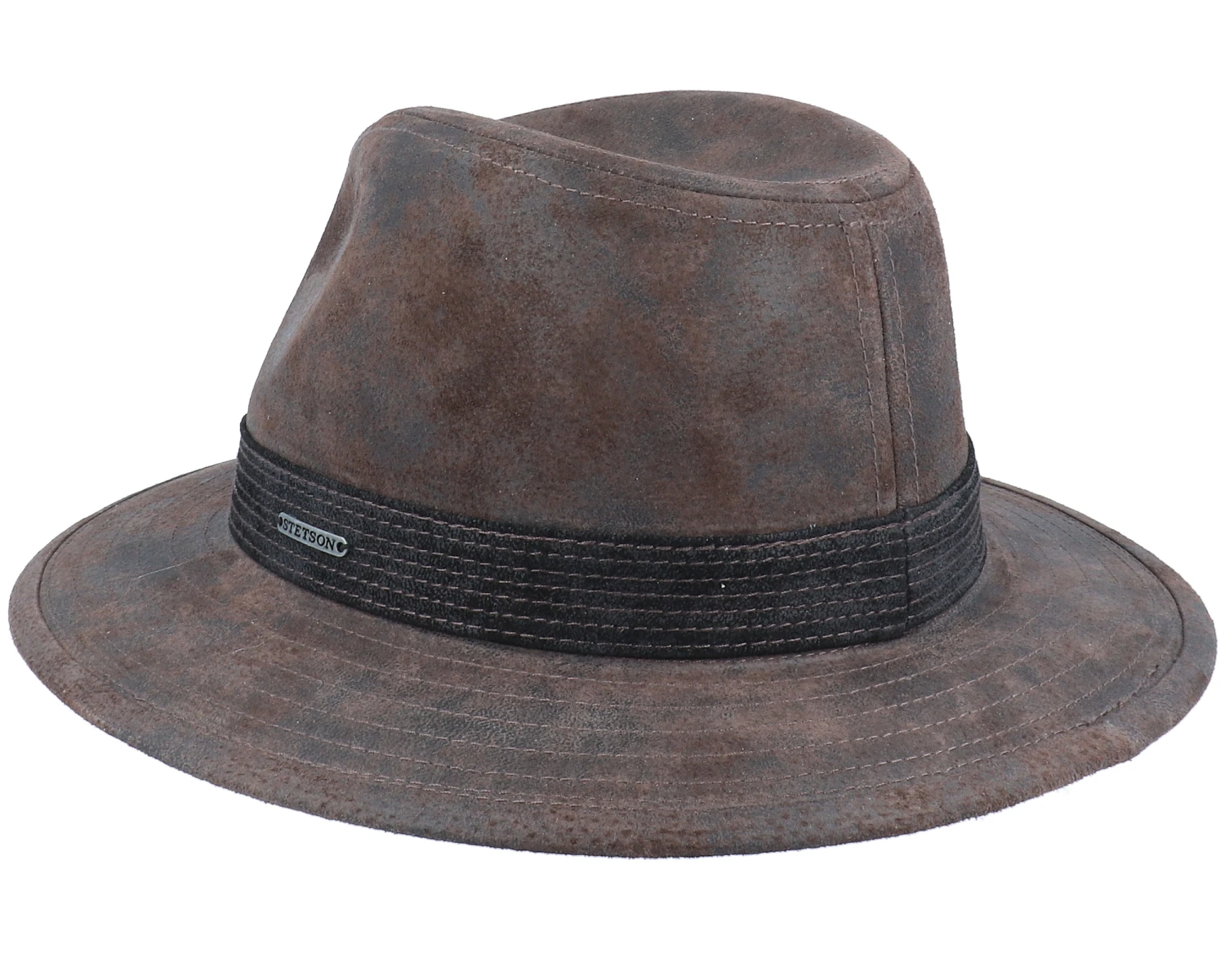 Tller Pigskin Brown Hat - Stetson 2 Tller Pigskin Brown Hat - Stetson - Image 2