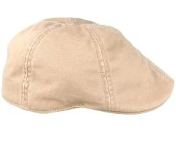 Texas Cotton Beige Flat Cap - Stetson -Fashion Hat Discount Store 4043898929561 3