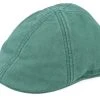 Texas Cotton Green Flat Cap - Stetson