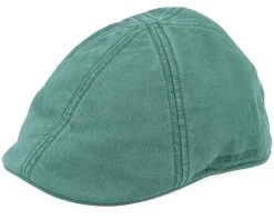 Texas Cotton Green Flat Cap - Stetson