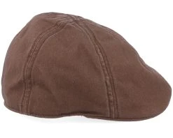 Texas Cotton Brown Flat Cap - Stetson -Fashion Hat Discount Store 4043898929837 3