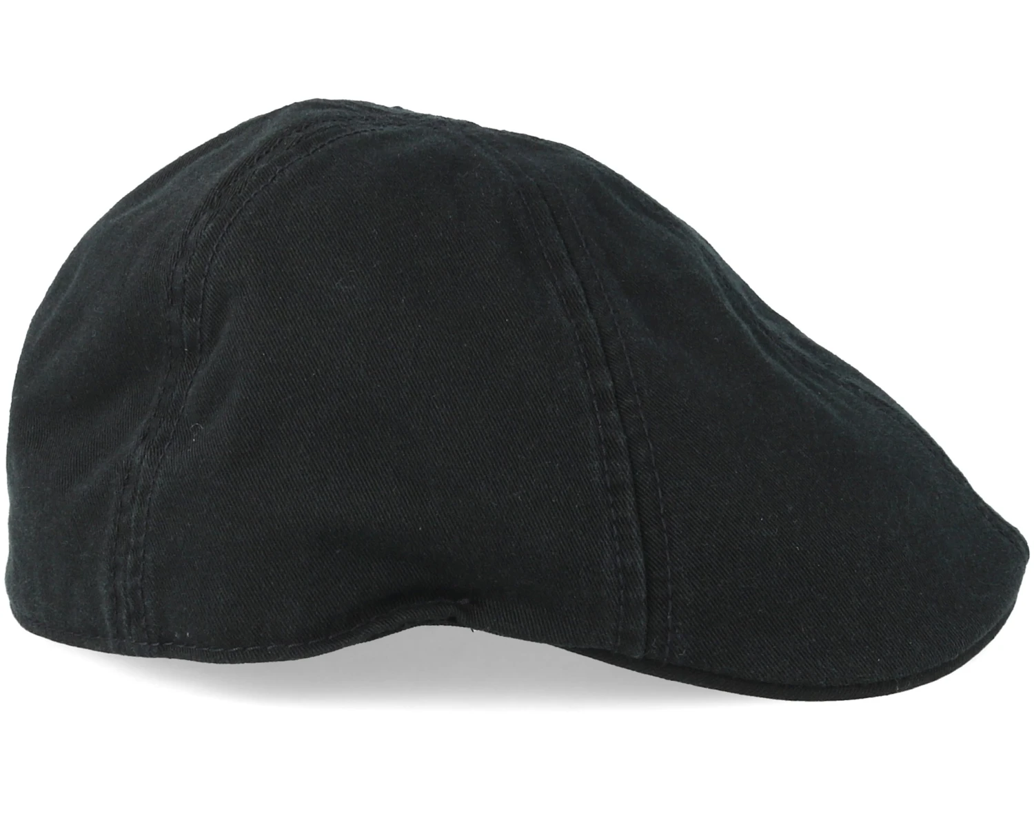 Texas Cotton Black Flat Cap - Stetson 3 Texas Cotton Black Flat Cap - Stetson - Image 3