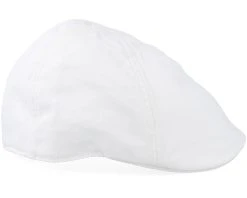 Texas Cotton White Flat Cap - Stetson -Fashion Hat Discount Store 4043898930017 3