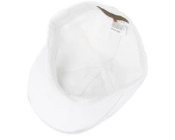 Texas Cotton White Flat Cap - Stetson -Fashion Hat Discount Store 4043898930017 4