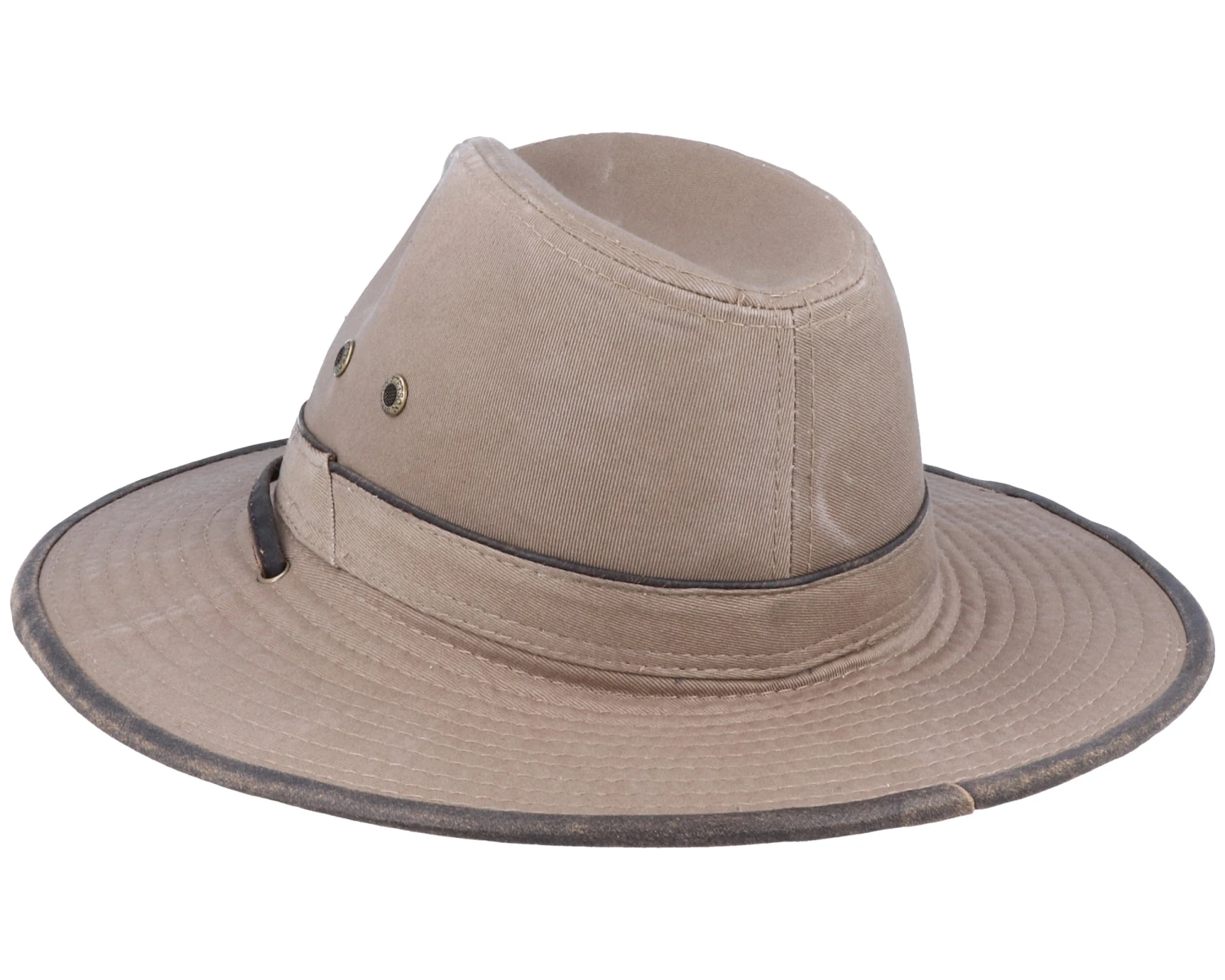 Tller Cotton Brown Traveler - Stetson 2 Tller Cotton Brown Traveler - Stetson - Image 2