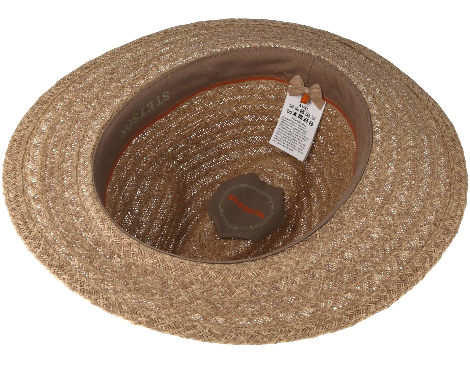 Raffia Beige Straw Hat - Stetson 4 Raffia Beige Straw Hat - Stetson - Image 4