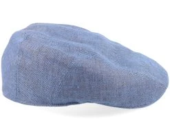 Ivy Linen Blue Flat Cap - Stetson -Fashion Hat Discount Store 4043898944502 3