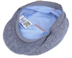 Hatteras Silk Navy Flat Cap - Stetson -Fashion Hat Discount Store 4043898945684 4