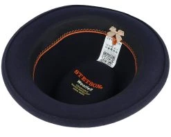 Player Woolfelt Navy/Gunmetal Trilby - Stetson 7 Player Woolfelt Navy/Gunmetal Trilby - Stetson -Fashion Hat Discount Store 4043898962360 4