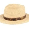 Traveller Raffia Beige/Brown Straw Hat - Stetson