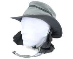 Nylon Light Green/Grey Bucket - Stetson -Fashion Hat Discount Store 4043898983198 5