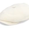 Hatteras Cotton/Linen Beige Flat Cap - Stetson