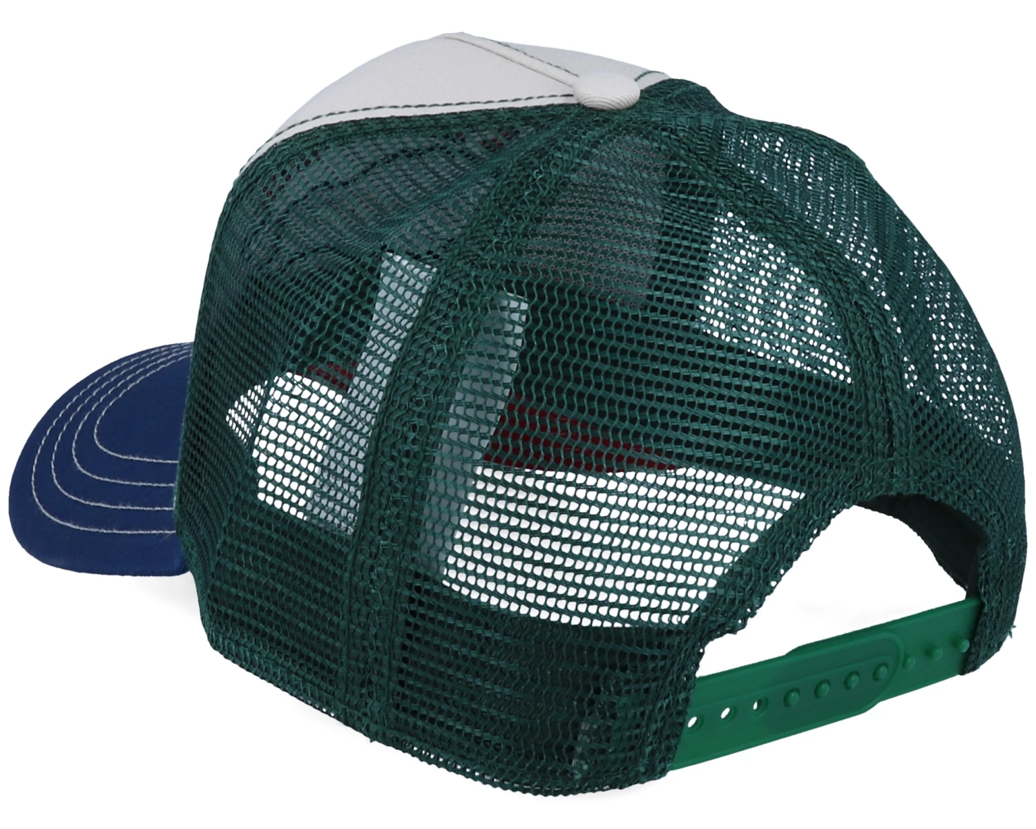 Great Plains Beige/Green/Navy Trucker - Stetson 2 Great Plains Beige/Green/Navy Trucker - Stetson - Image 2