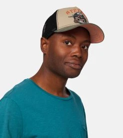 Forest Patrol Beige/Black/Green Trucker - Stetson -Fashion Hat Discount Store 4043898988346 Anthony MALE 1 20210922