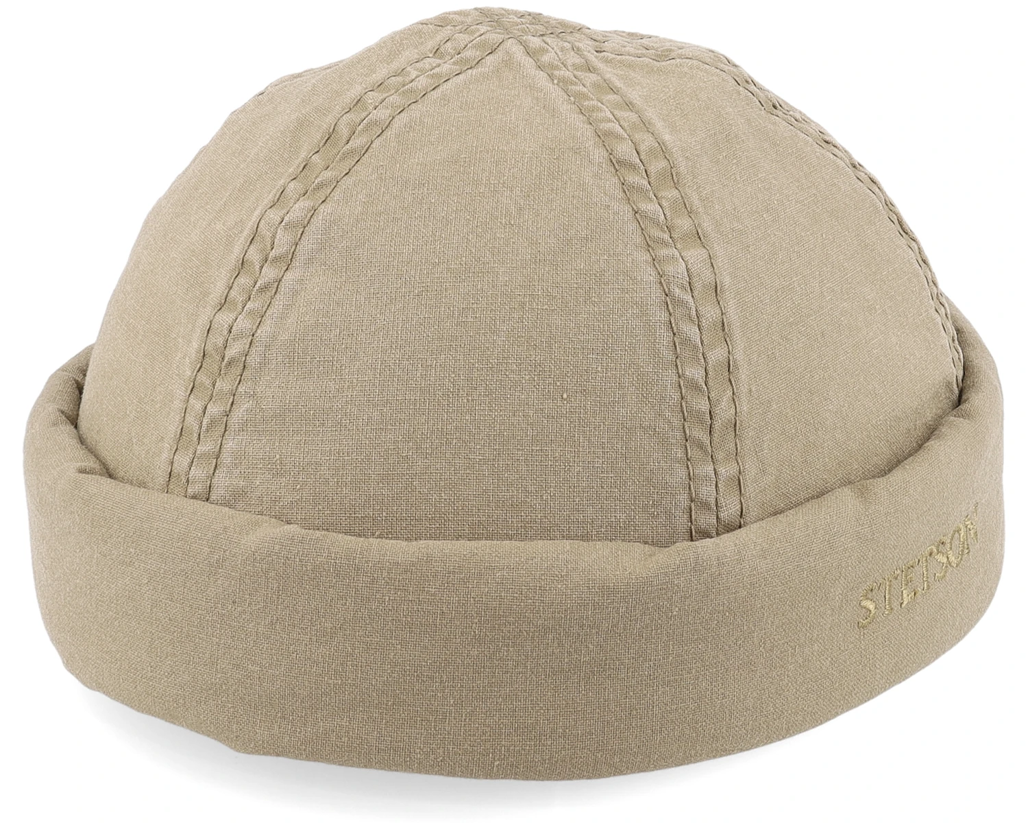 Delave Organic Cotton Beige Docker - Stetson 1 Delave Organic Cotton Beige Docker - Stetson