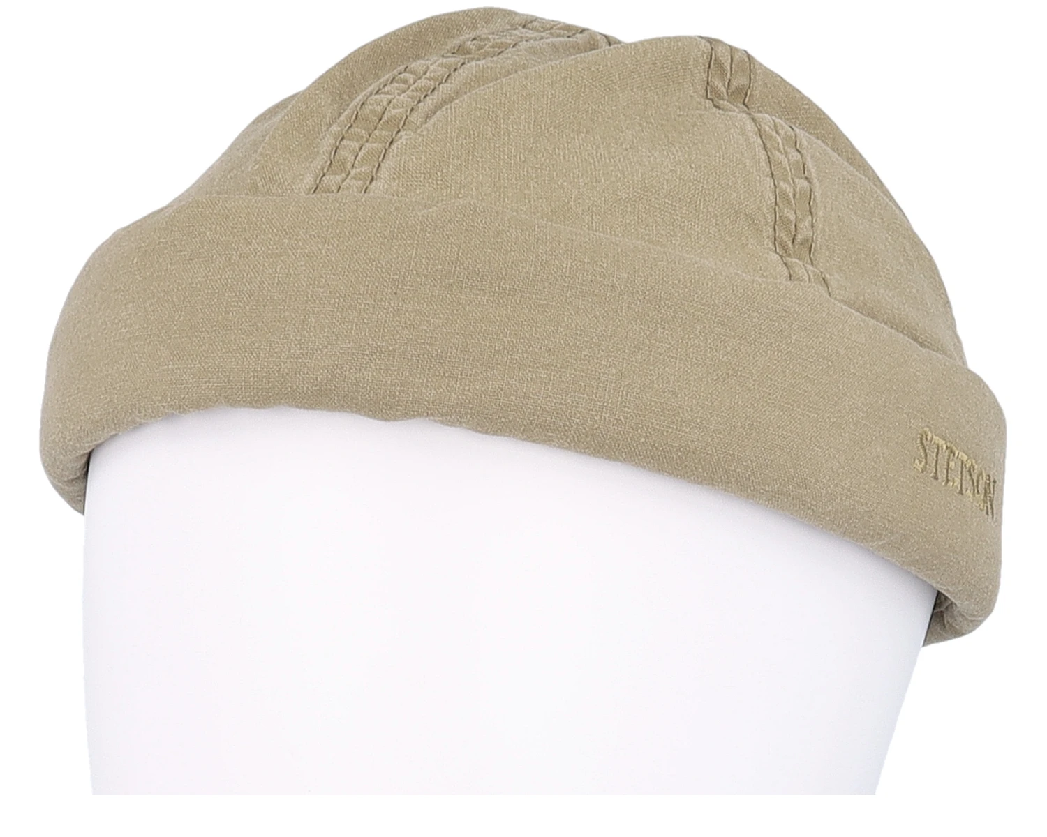 Delave Organic Cotton Beige Docker - Stetson 5 Delave Organic Cotton Beige Docker - Stetson - Image 5