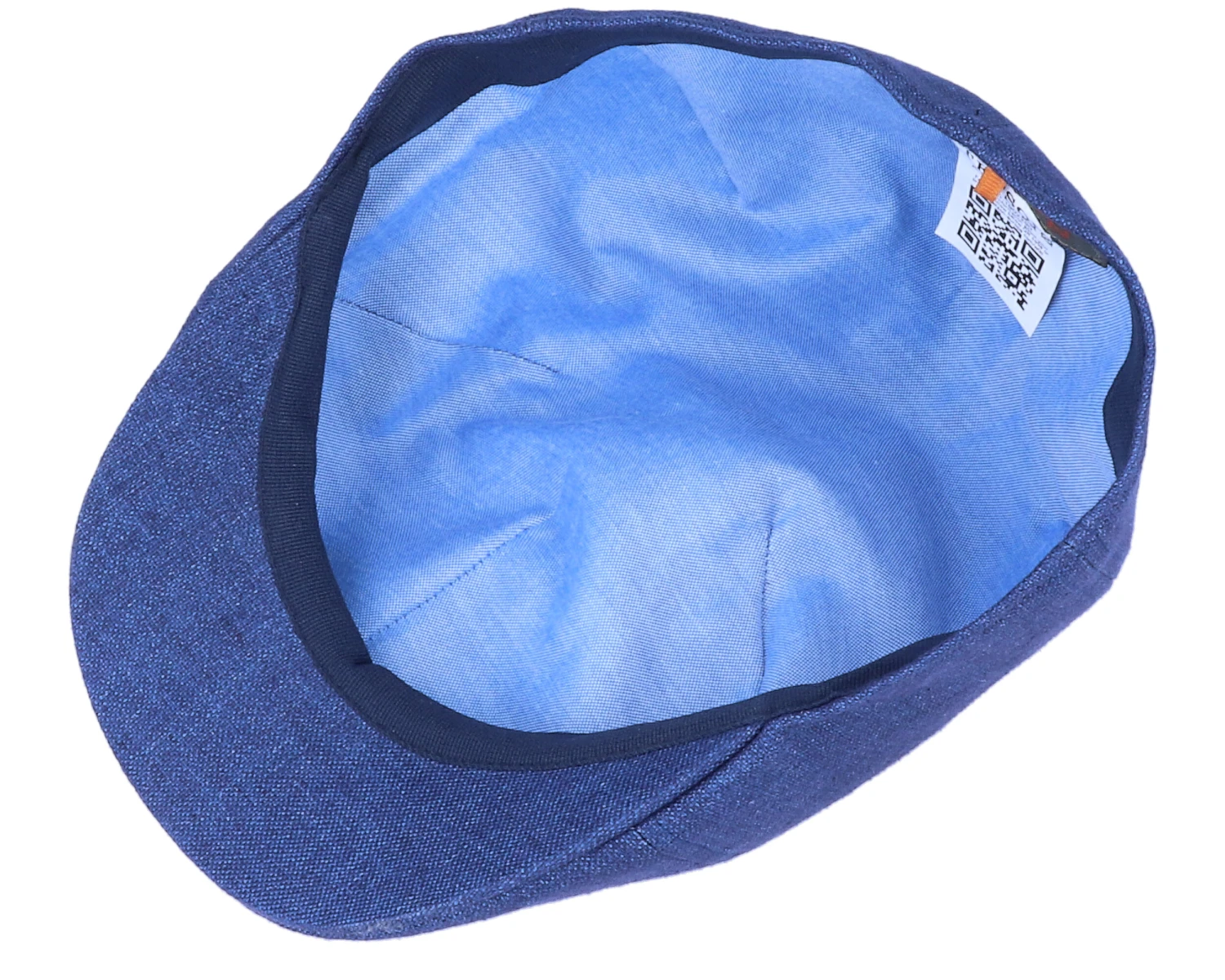 Texas Linen 2 Blue Flat Cap - Stetson 4 Texas Linen 2 Blue Flat Cap - Stetson - Image 4