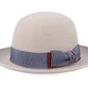 Bogart Open Crown Woolfelt Beige Bowler - Stetson
