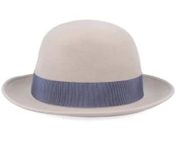 Bogart Open Crown Woolfelt Beige Bowler - Stetson -Fashion Hat Discount Store 4063633006593 3