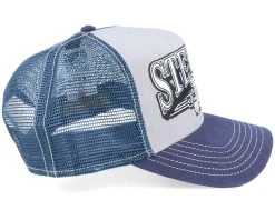 Trucking Grey/Blue Trucker - Stetson 7 Trucking Grey/Blue Trucker - Stetson -Fashion Hat Discount Store 4063633007248 3