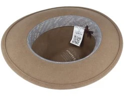 Tller Vitafelt Light Brown Fedora - Stetson -Fashion Hat Discount Store 4063633007859 4