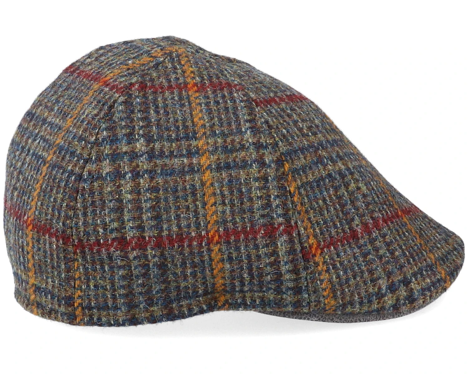 Texas Duck Shape Texas Wool Brown Flat Cap - Stetson 3 Texas Duck Shape Texas Wool Brown Flat Cap - Stetson - Image 3