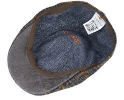 Texas Duck Shape Texas Wool Brown Flat Cap - Stetson 8 Texas Duck Shape Texas Wool Brown Flat Cap - Stetson -Fashion Hat Discount Store 4063633016219 4