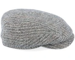 Belfast Driver Cap Virgin Wool Herringbone Flat Cap - Stetson -Fashion Hat Discount Store 4063633018053 3