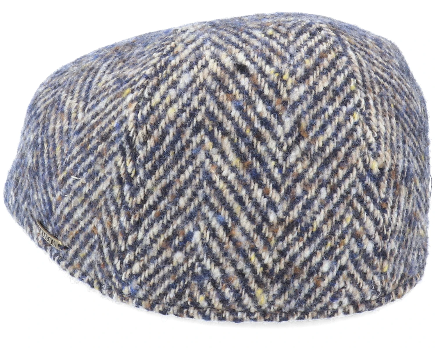 Texas Herringbone Flat Cap - Stetson 2 Texas Herringbone Flat Cap - Stetson - Image 2